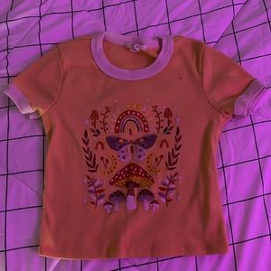 Tyllies yellow short sleeve t